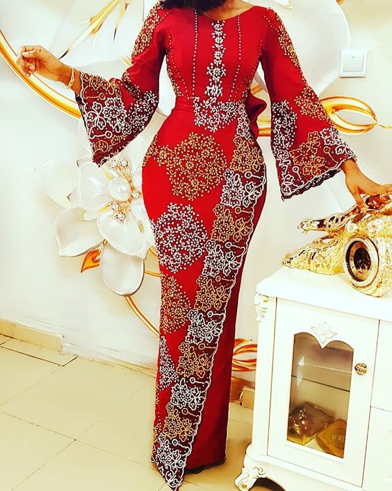 25 Latest Ankara Long Gown Styles For African Slay Queens ...