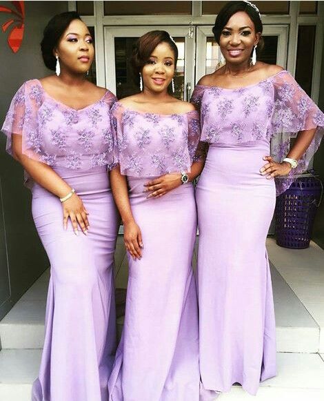 traditional Nigerian bridesmaid dresses
