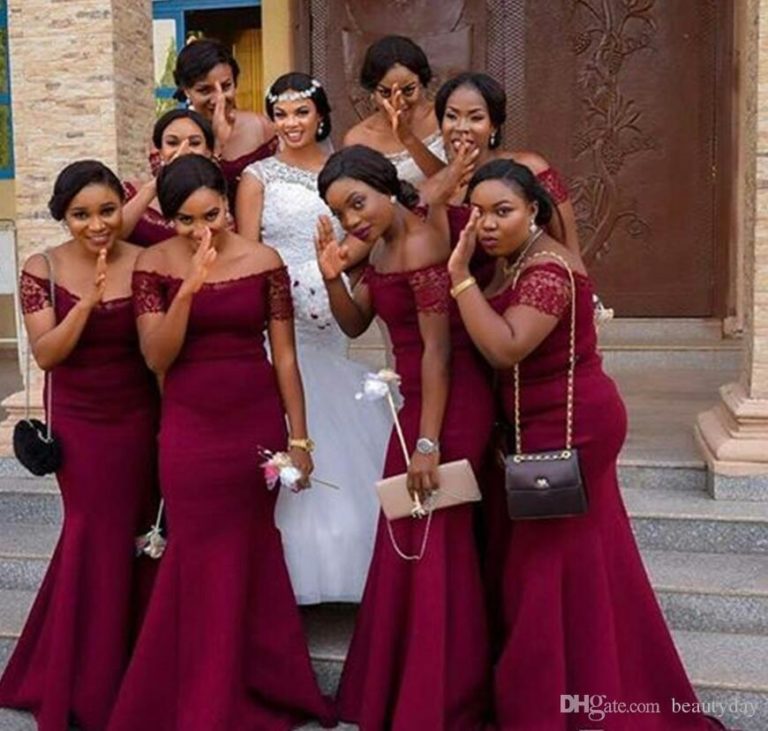 Latest Bridesmaid Dress Designs In Nigeria 2021
