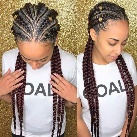 Gorgeous Nigerian Braided Hairstyles for Women