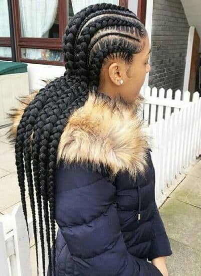 Dazzling braids for trendy women
