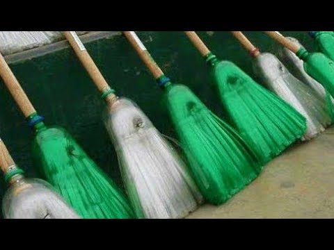 Plastic brooms 